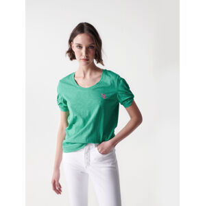 Salsa Jeans dámské zelené tričko
